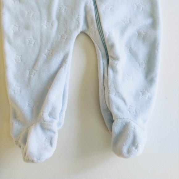 Rene Rofe Star Pattern Footie 0-3 Months - Picture 4 of 6